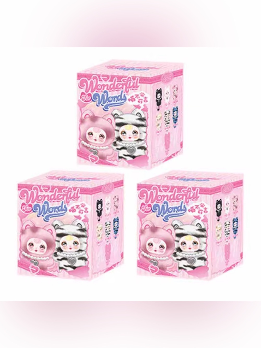 Baby Three Meow Too Wonderful For Words Series Plush